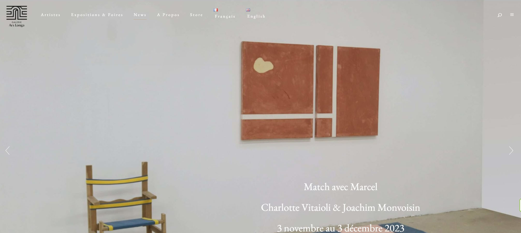 Création de site internet - agence de communication digitale à La Ciotat - La Galerie Ars Longa