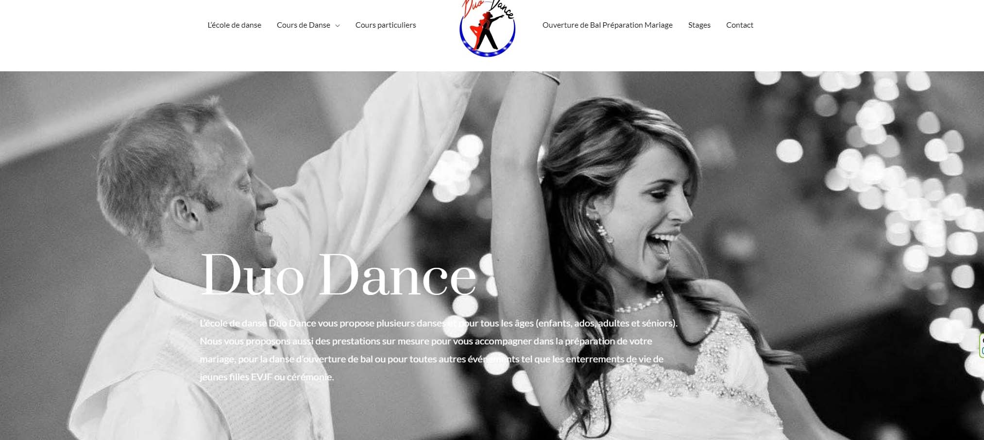 Site web Duo Dance